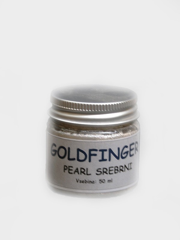 GOLD FINGER   PEARL SREBRNI   50 ml