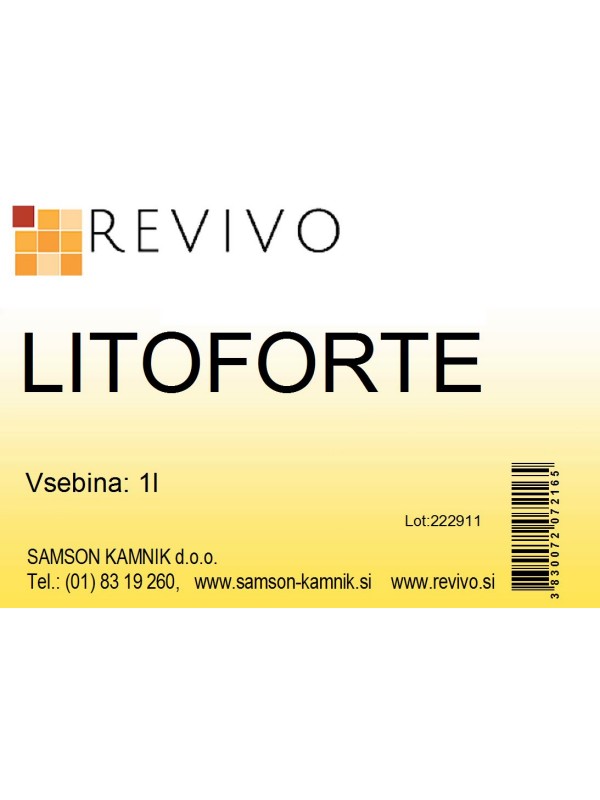 LITOFORTE Litijevo vodno steklo 1l