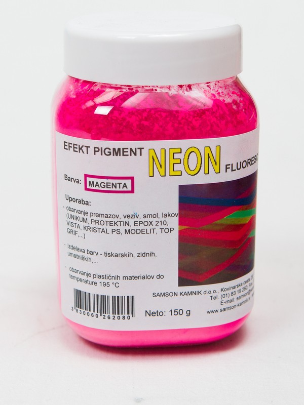 EFEKT Pigment NEON fluorescentni magenta 150 g 