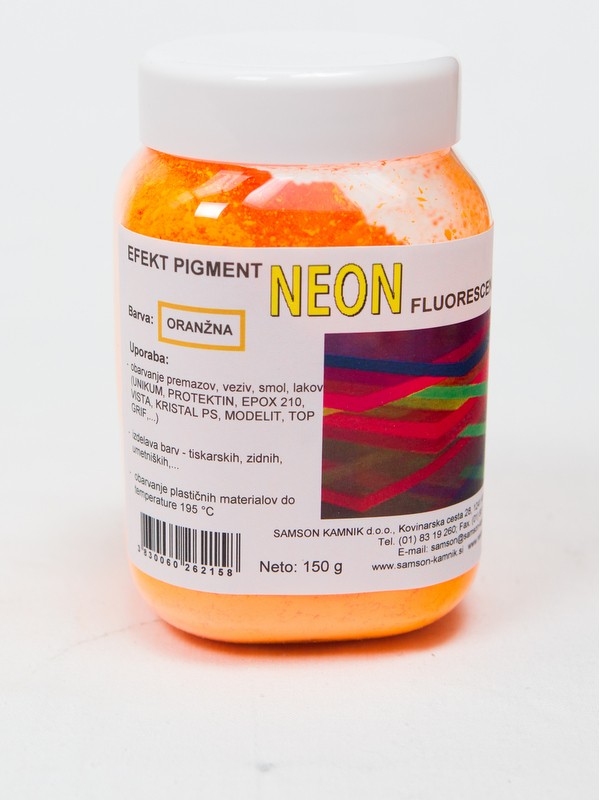 NEON pigment fluorescenčni oranžen 150 g