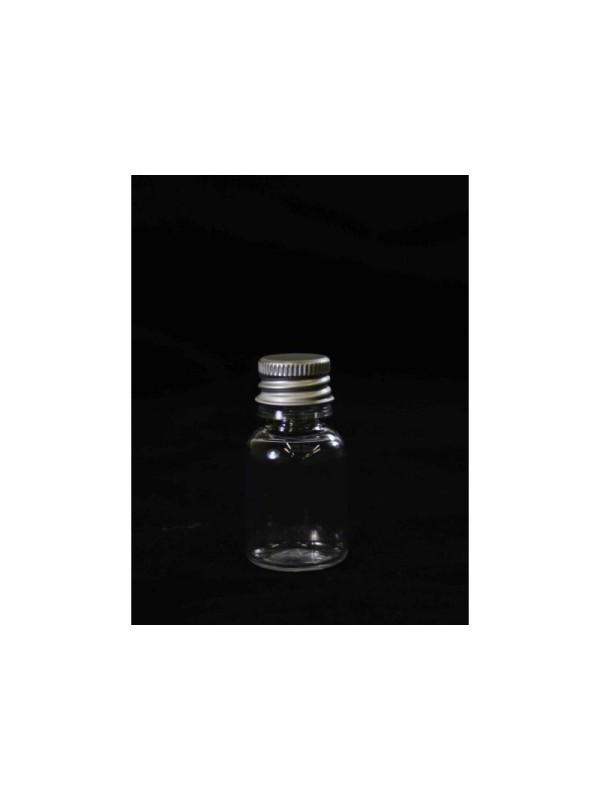 PET bottle with ALU srew on cap 15 ml 10 pcs