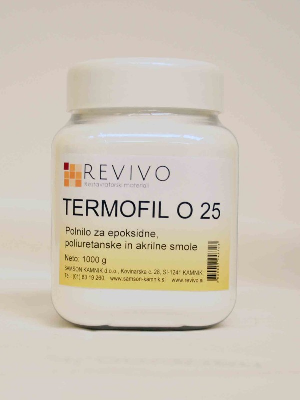 TERMOFIL O 25 filler for epoxy, PU and acrylic resins 1 kg