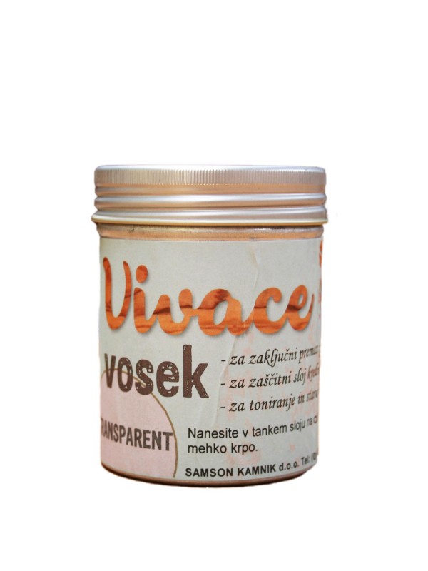 VIVACE vosek TRANSPARENTEN 200 ml