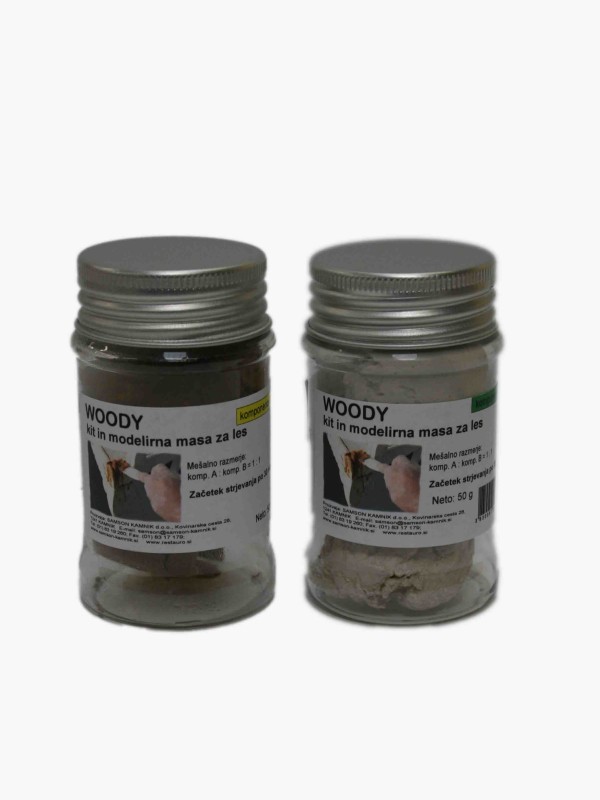 WOODY wood repair epoxy paste 50 g + 50 g